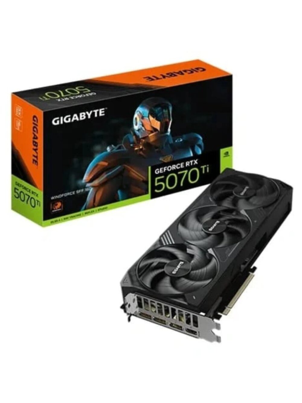 NEW Gigabyte GeForce RTX 5070 Ti 16G WINDFORCE GPU
